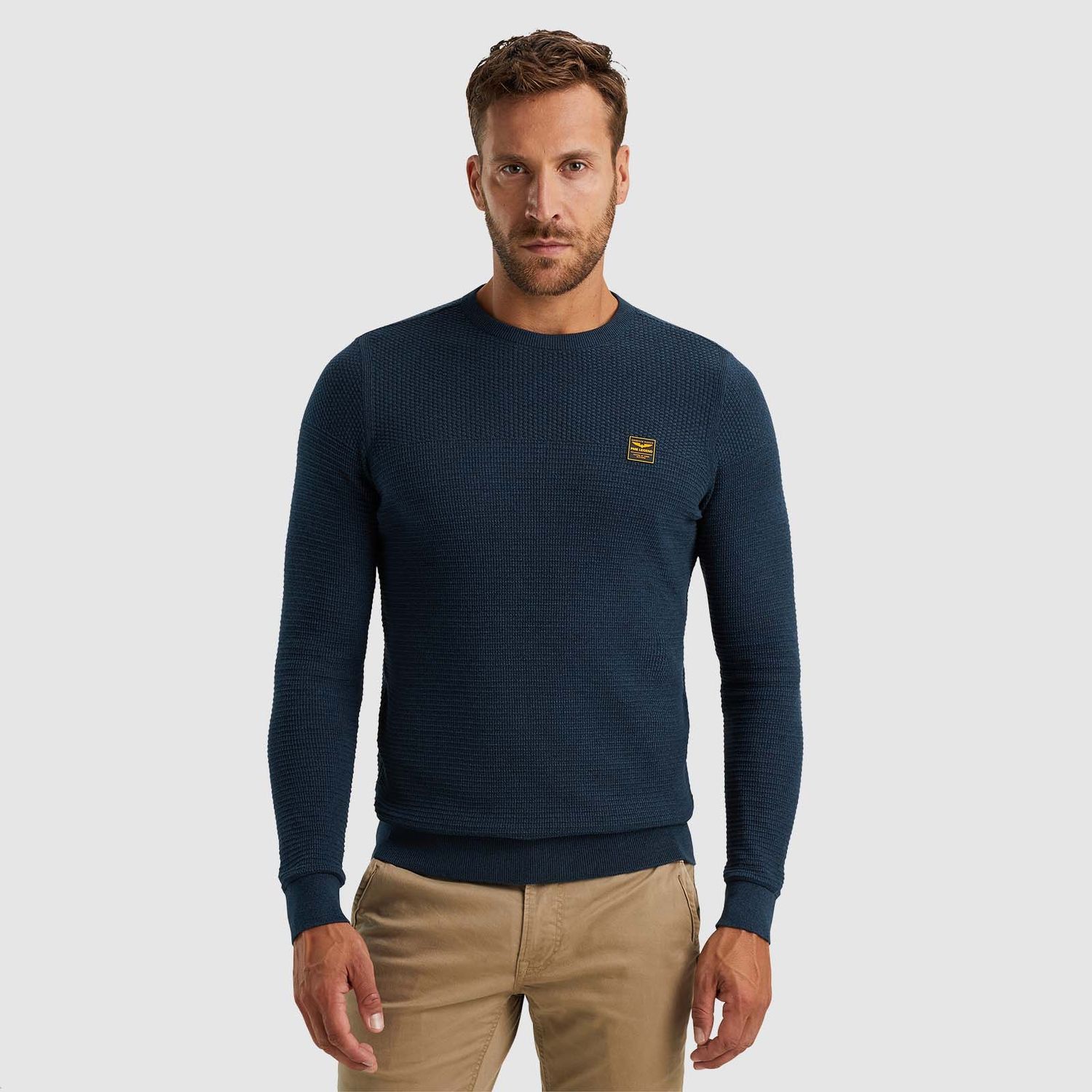 PME Legend | Trui van katoen mouliné PKW2410300-5281