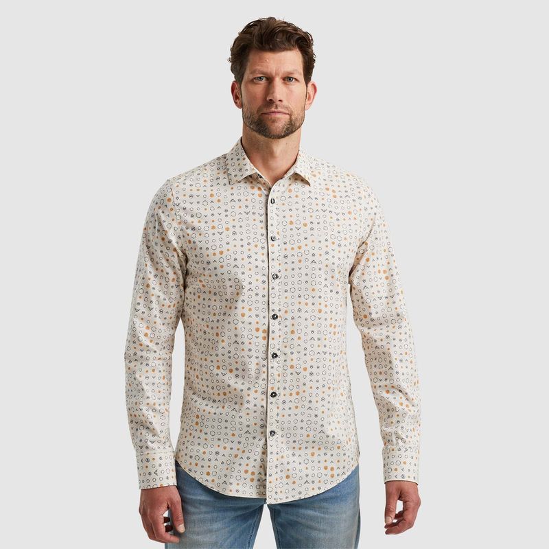 PME Legend | Overhemd van poplin katoen PSI2410204-7011