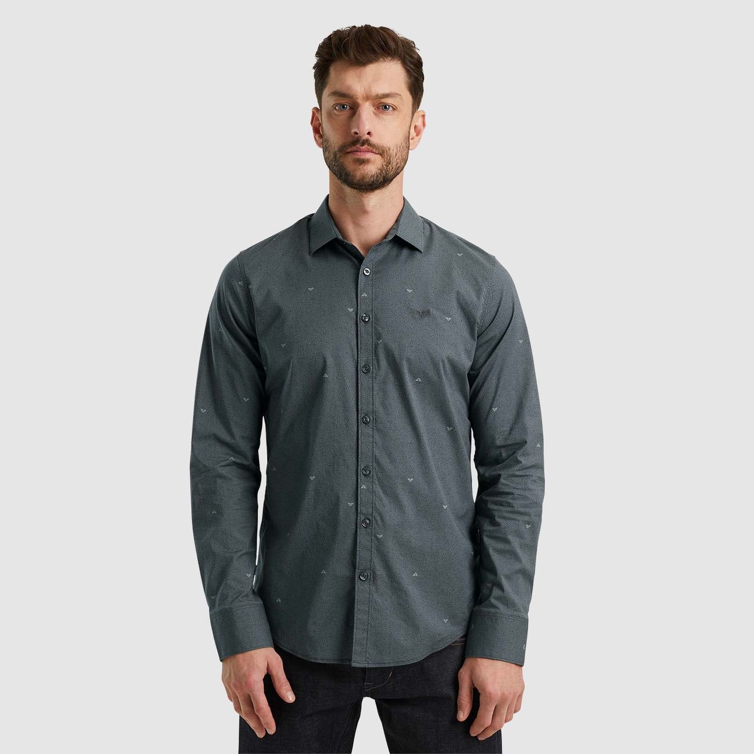 PME Legend | Overhemd van poplin katoen PSI2410203-9139