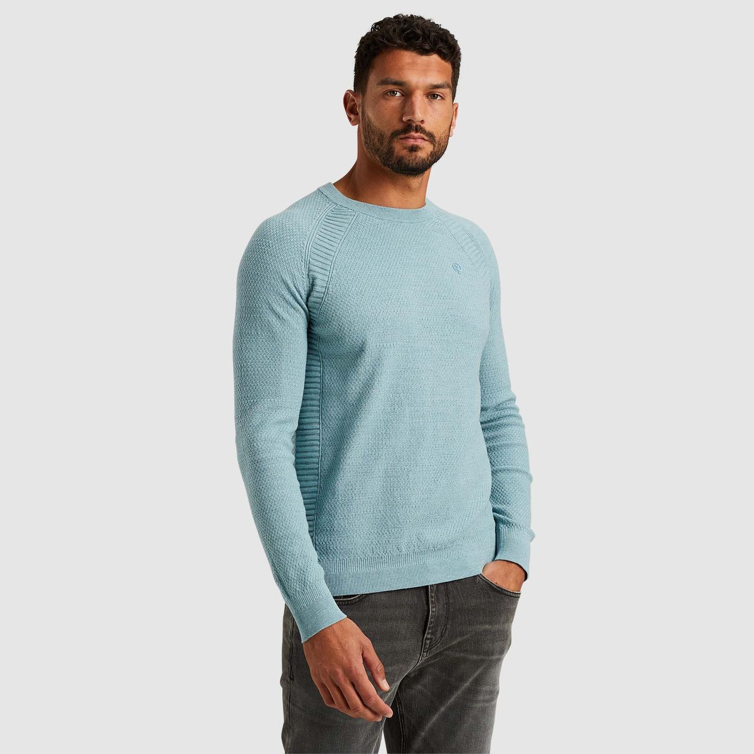 Cast Iron | Sweatshirt met raglanmouwen CSW2409441-5150