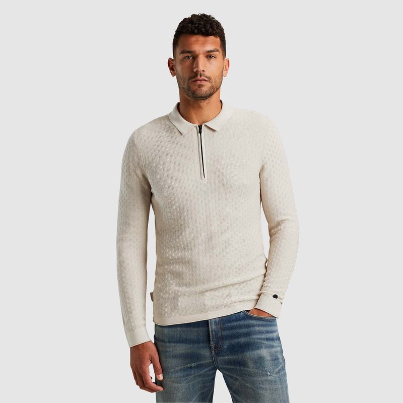 Cast Iron | Polo met lange mouwen CPS2409822-7014
