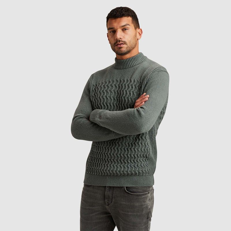 Cast Iron | Trui van katoenen bouclé CKW2409332-6026