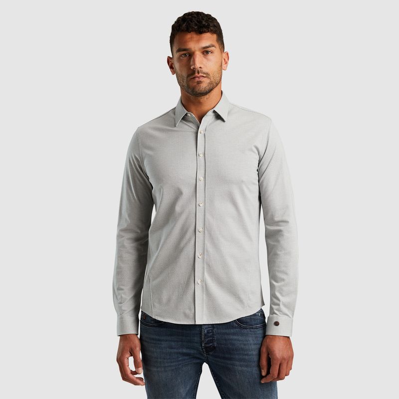 Cast Iron Long Sleeve Shirt Dobby jersey CSI2411272-7014