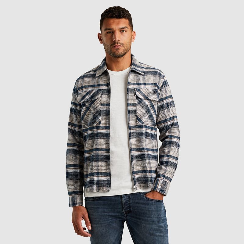 Cast Iron | Shirt jacket met ruitpatroon CSI2411273-7014