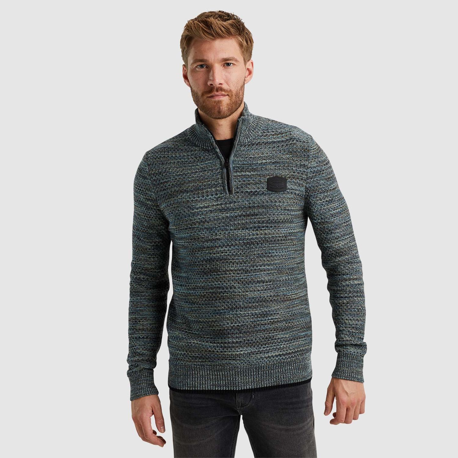 PME Legend | Trui met halve rits PKW2411331-8035