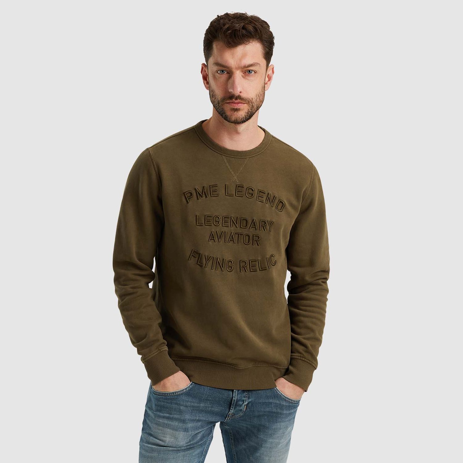 PME Legend | Sweatshirt met artwork PSW2411481-8035