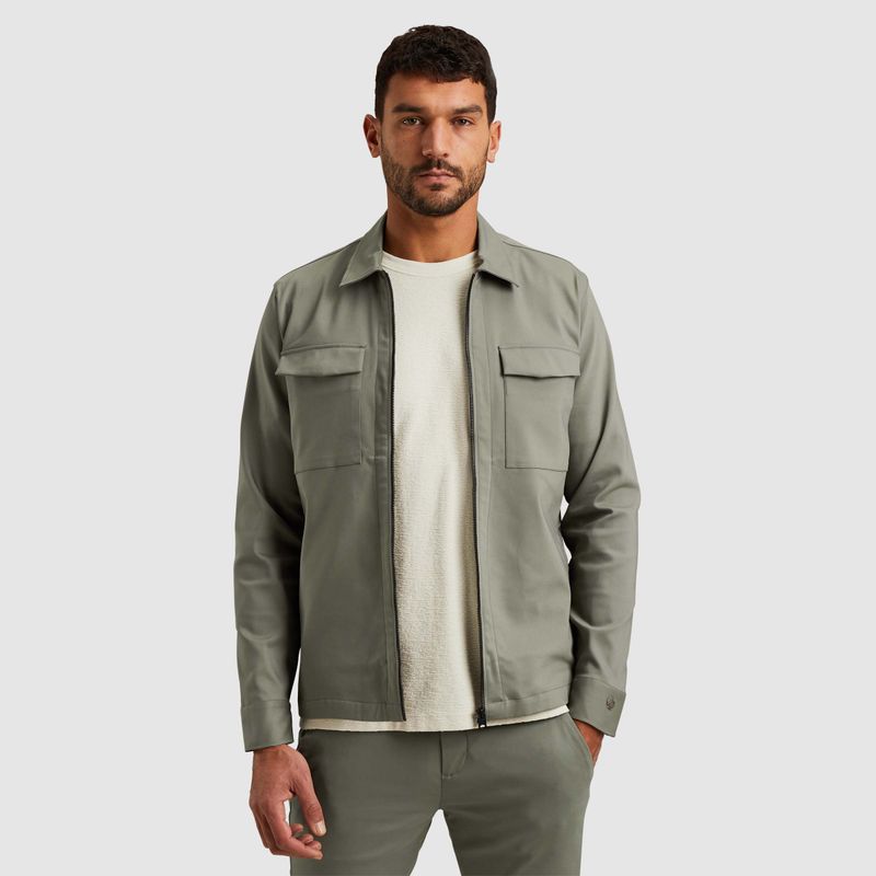 Cast Iron | Shirt jacket met ritssluiting CSI2502211-6495