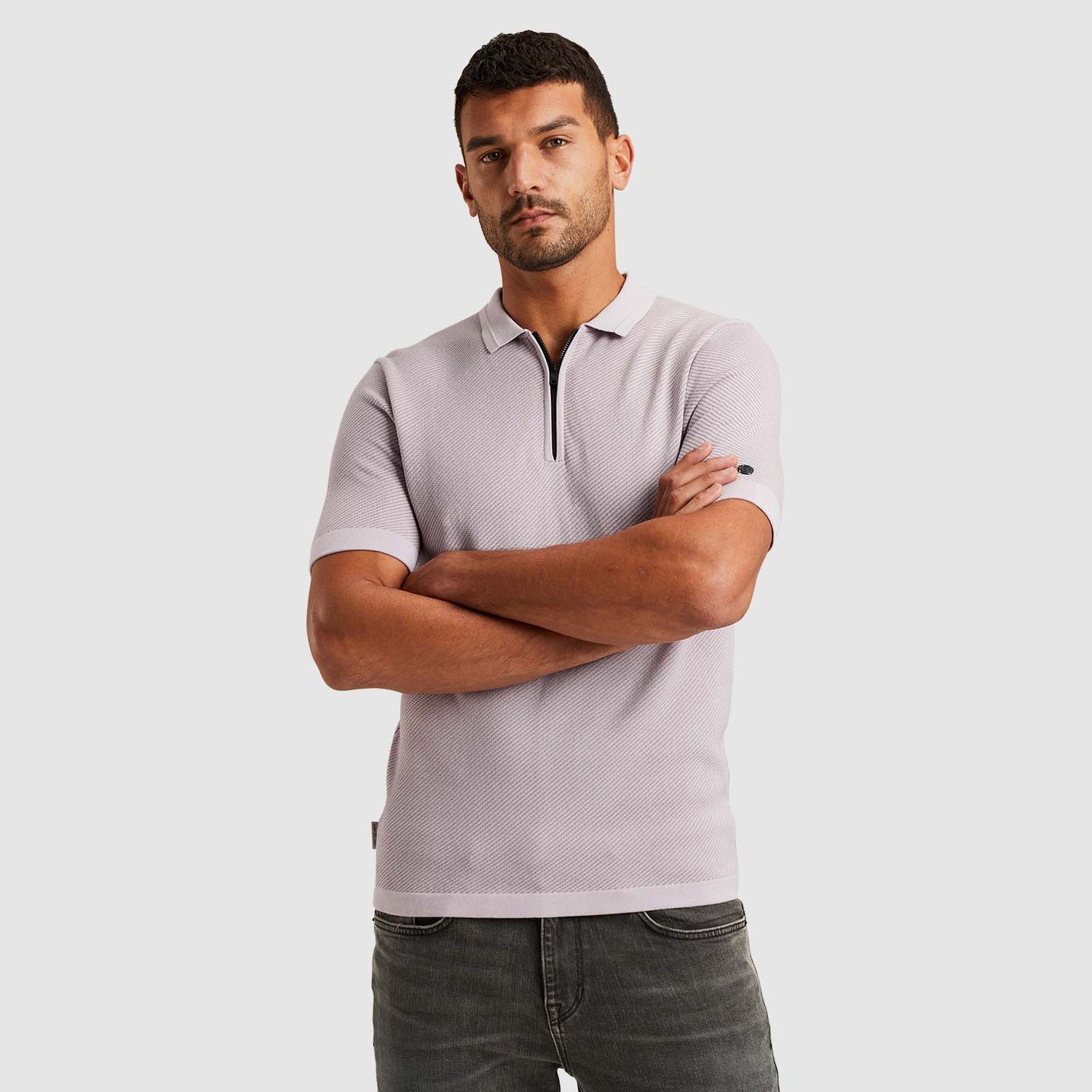 Cast Iron | Polo met rits CPSS2502856-4172