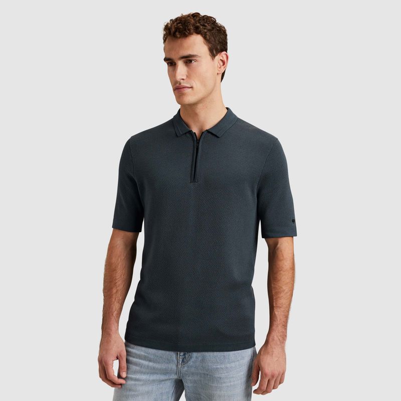 Cast Iron | Polo met rits CPSS2502856-5442