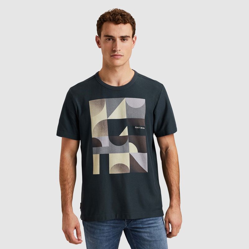 Cast Iron | T-shirt met artwork CTSS2502554-5442