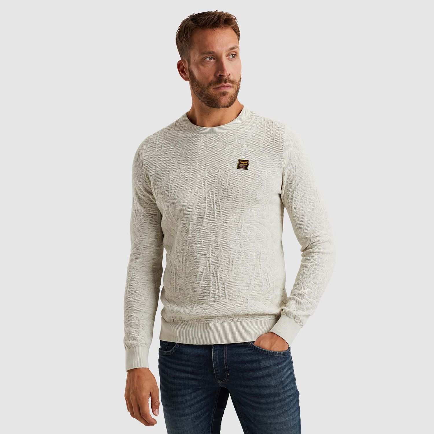 PME Legend | Trui met jacquardpatroon PKW2502329-7013