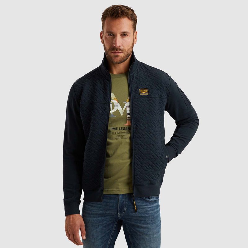 PME Legend | Sweat jacket met ritssluiting PSW2502475-5281