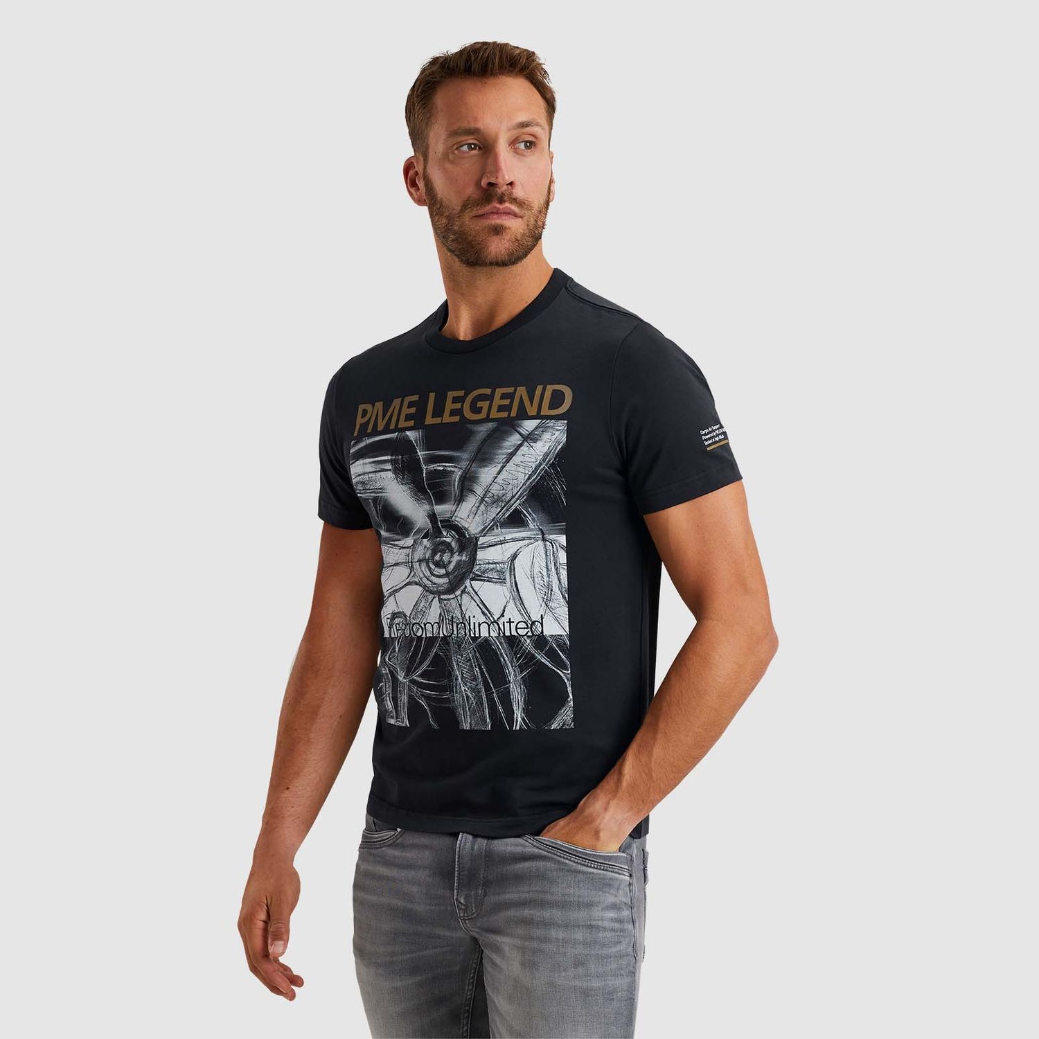 PME Legend | T-shirt met artwork PTSS2502577-5281