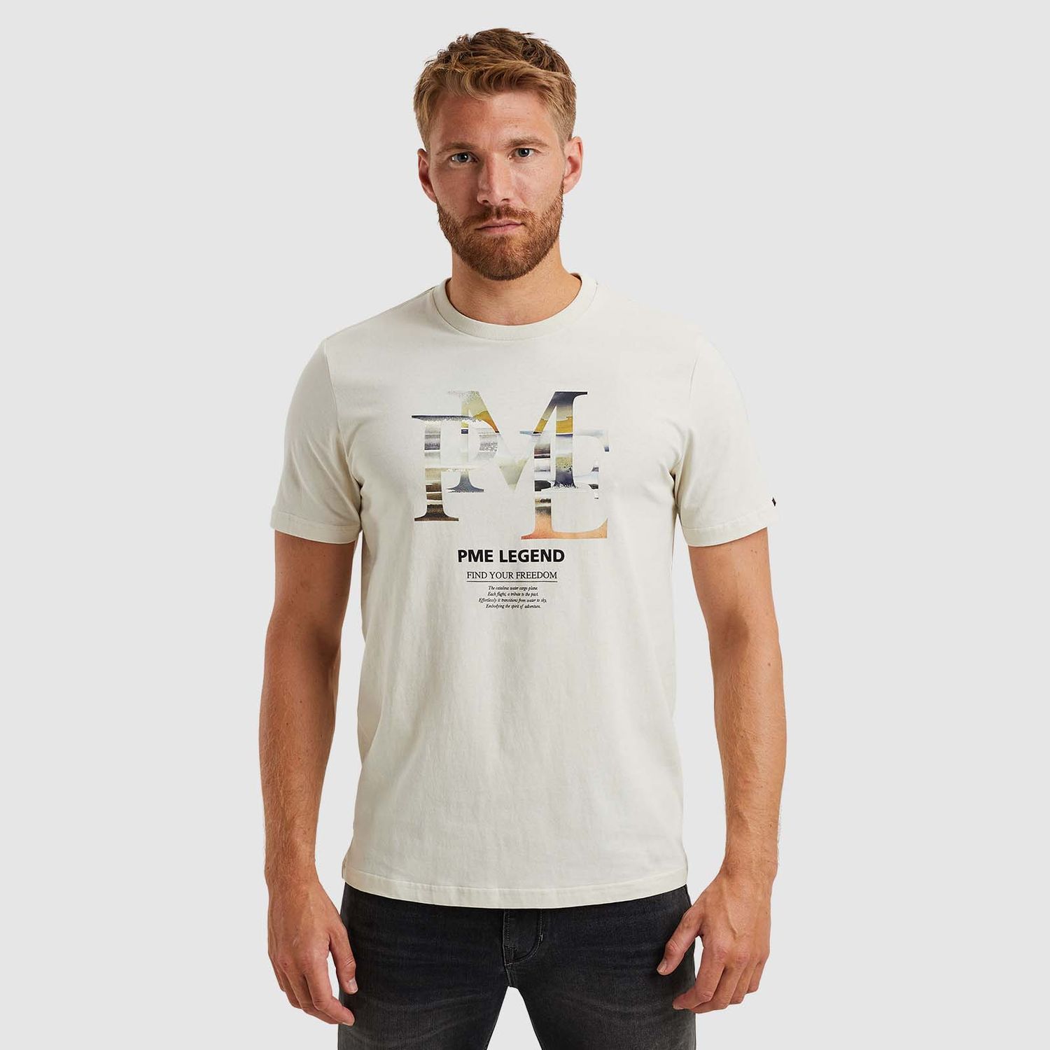 PME Legend | T-shirt met artwork PTSS2502551-7013
