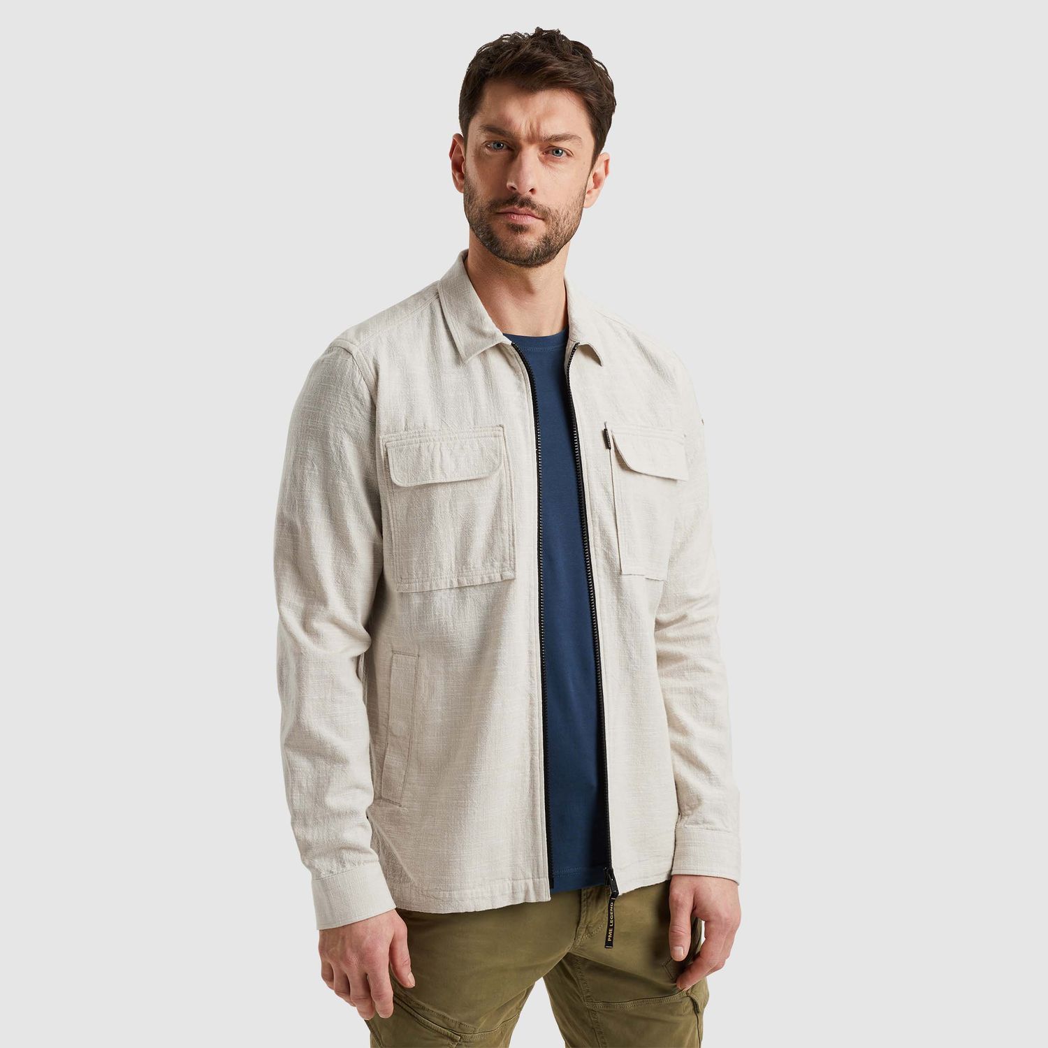 PME Legend | Shirt jacket met ritssluiting PSI2502228-7013
