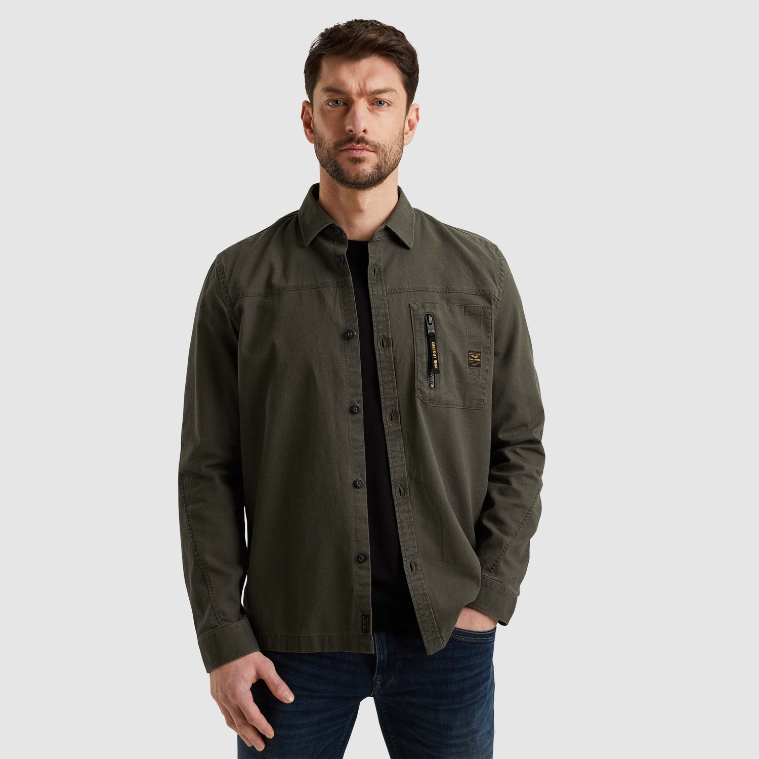 PME Legend | Shirt jacket met borstzak PSI2502221-8039