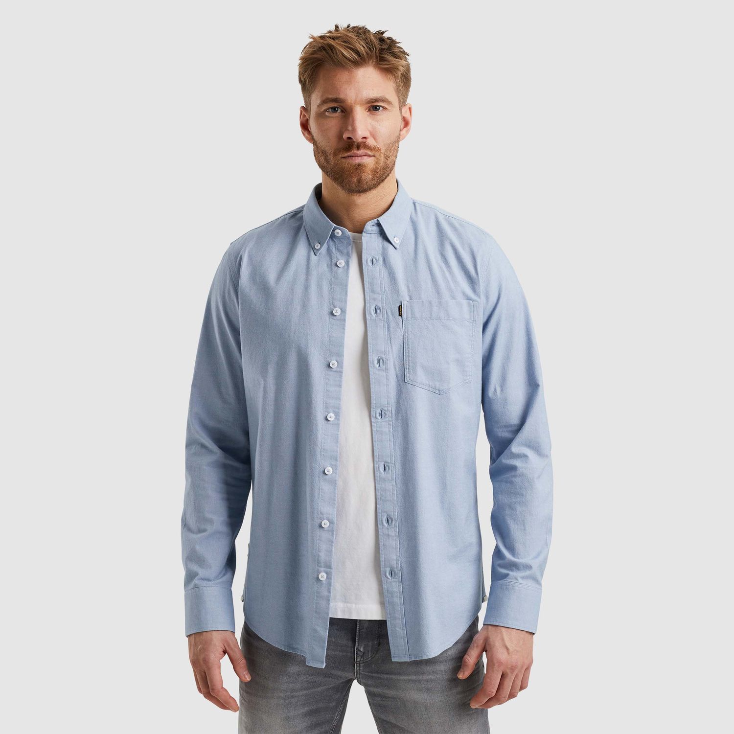 PME Legend | Oxford overhemd met button down kraag PSI2502202-5393