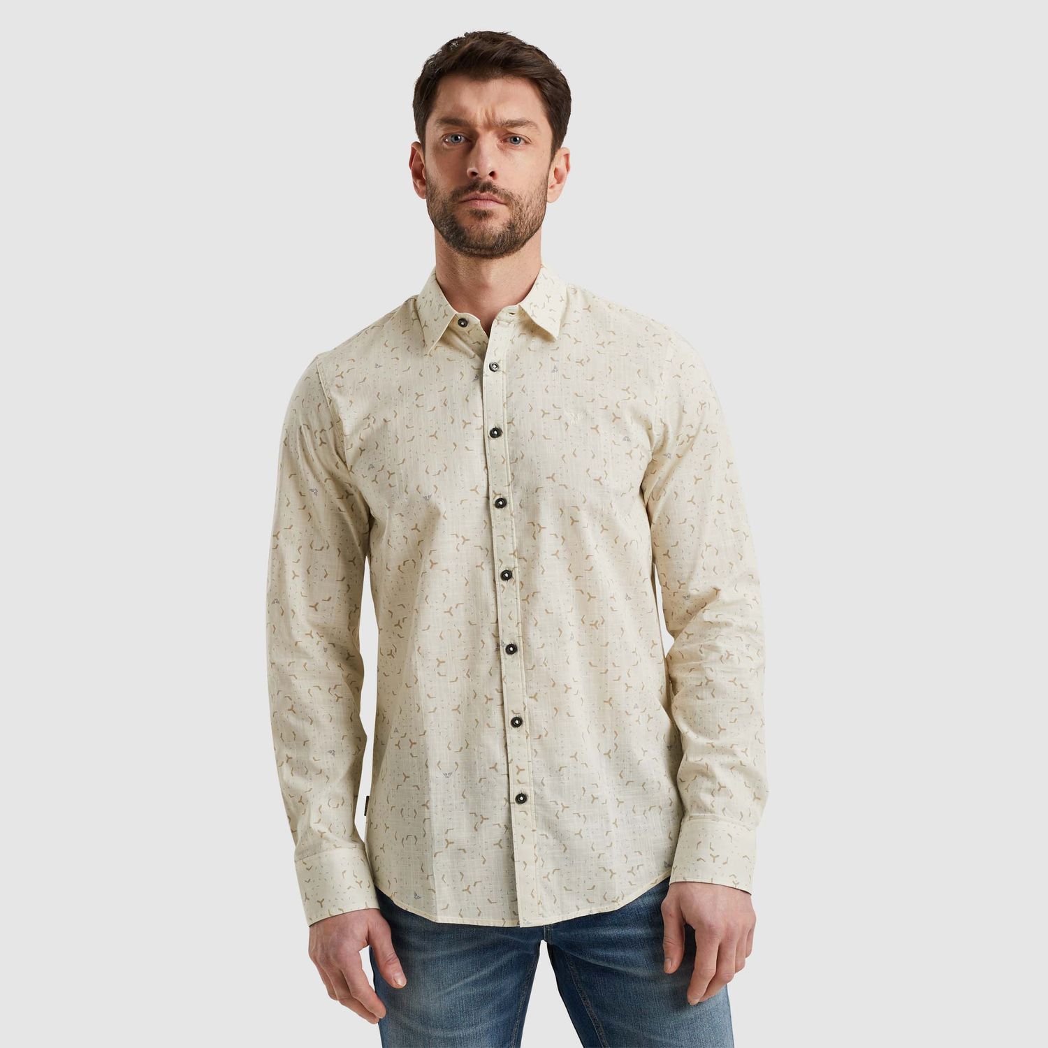 PME Legend | Overhemd met allover print PSI2502208-7011