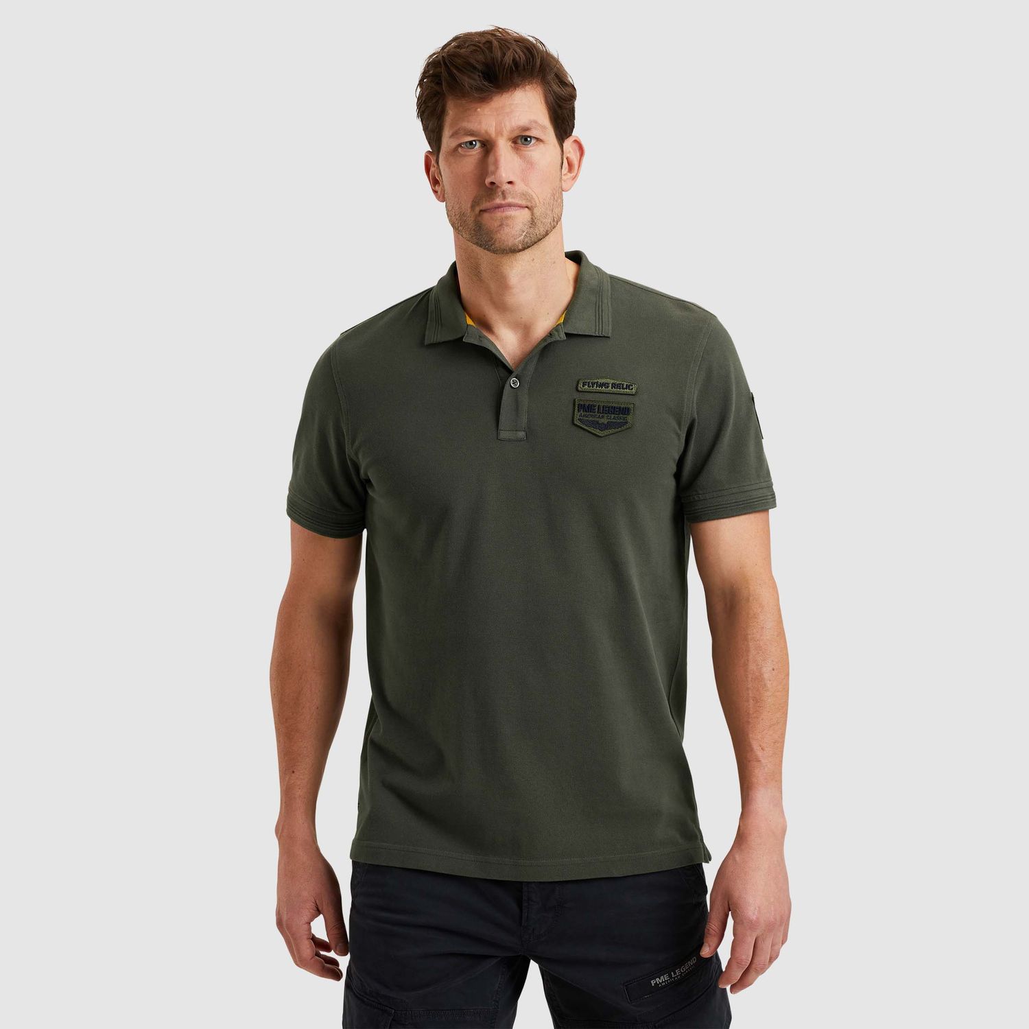 PME Legend | Polo met badges PPSS2502851-8039
