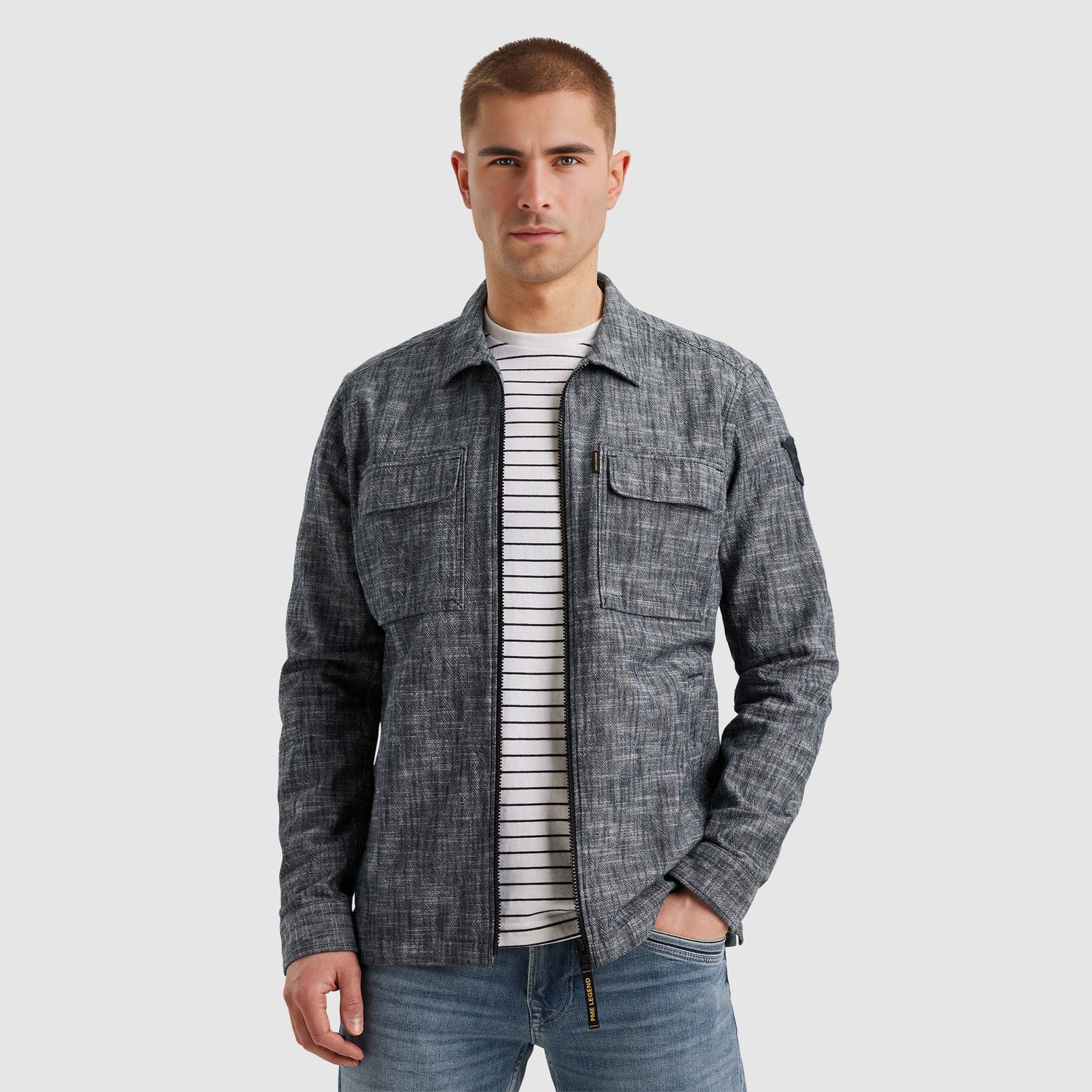 PME Legend | Shirt jacket met ritssluiting PSI2502228-5281