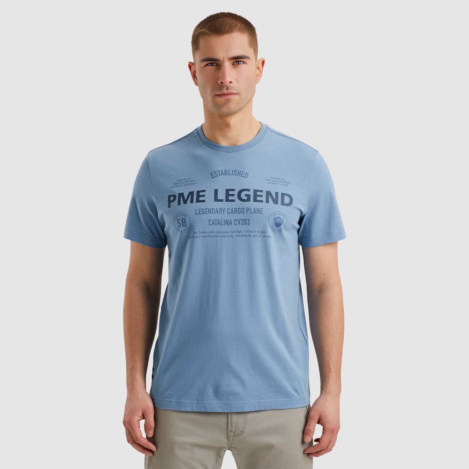 PME Legend | T-shirt met artwork PTSS2502560-5393