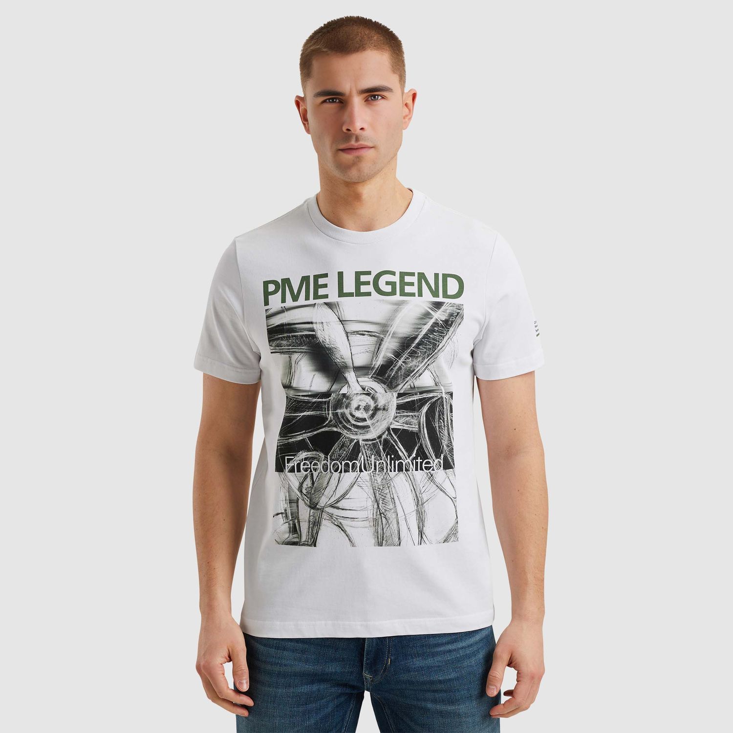 PME Legend | T-shirt met artwork PTSS2502577-7003