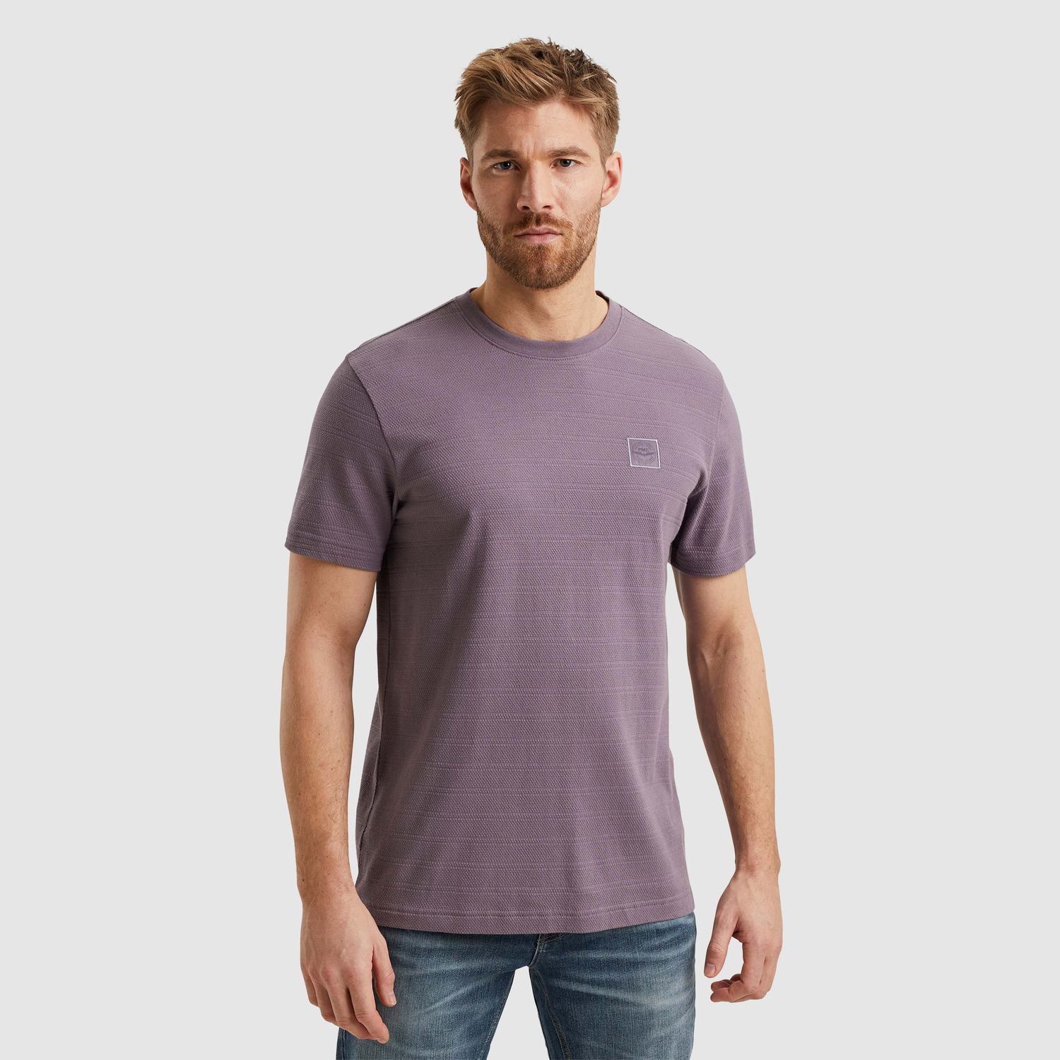 PME Legend | T-shirt met streeppatroon PTSS2502563-4184