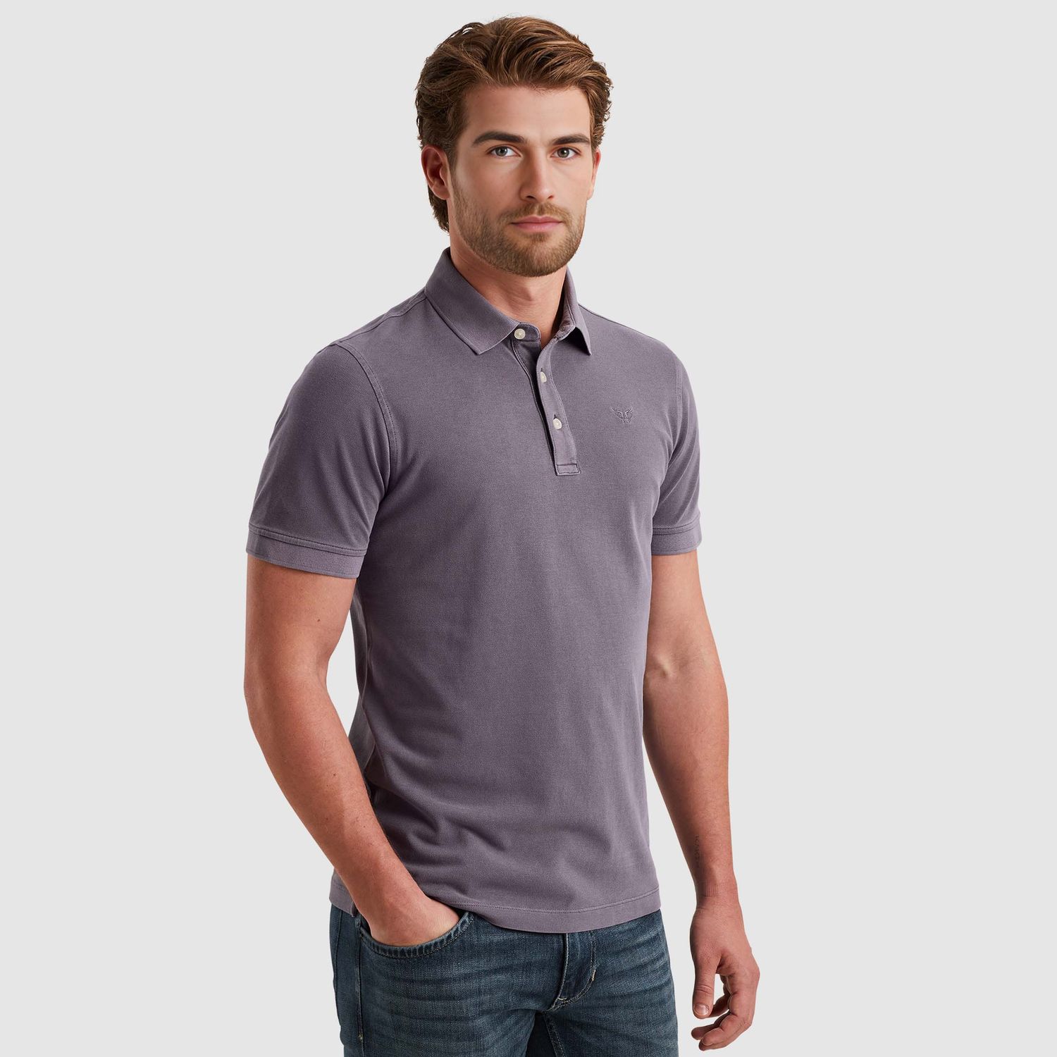 PME Legend | Polo met garment-dye wassing PPSS2502850-4184