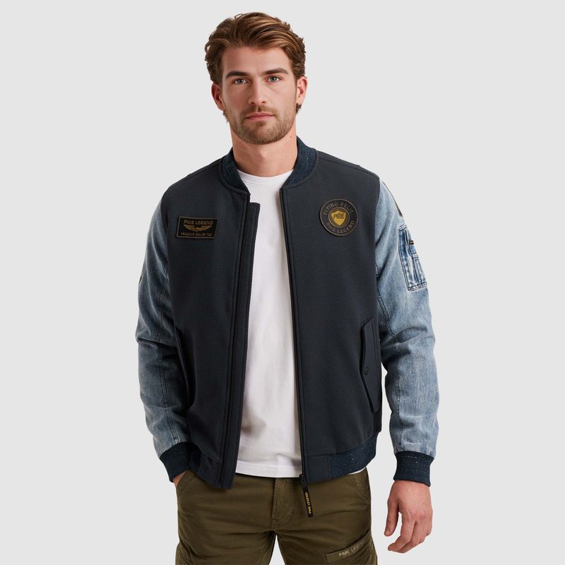 PME Legend | Hybrid jacket met badges PSW2502484-5281