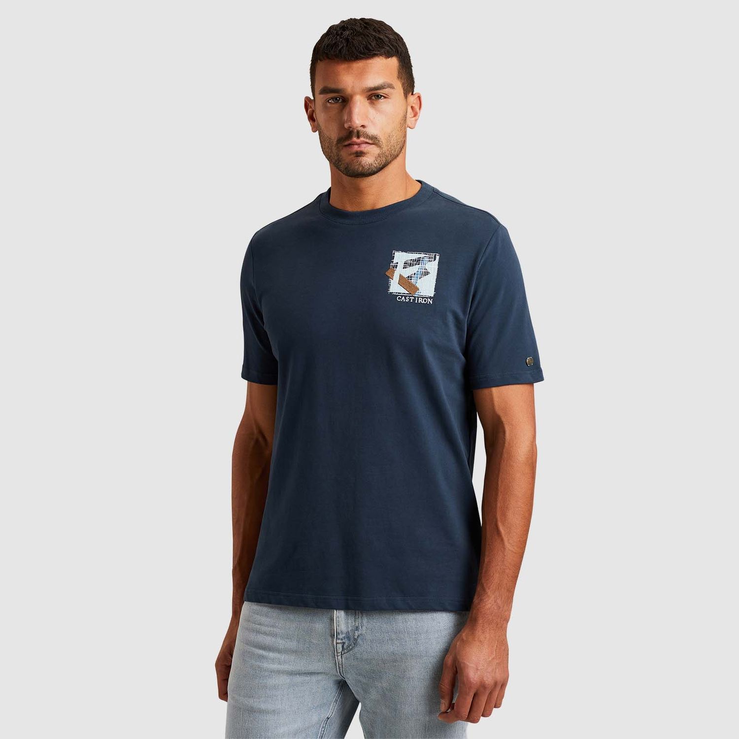 Cast Iron | T-shirt met artwork CTSS2503562-5442