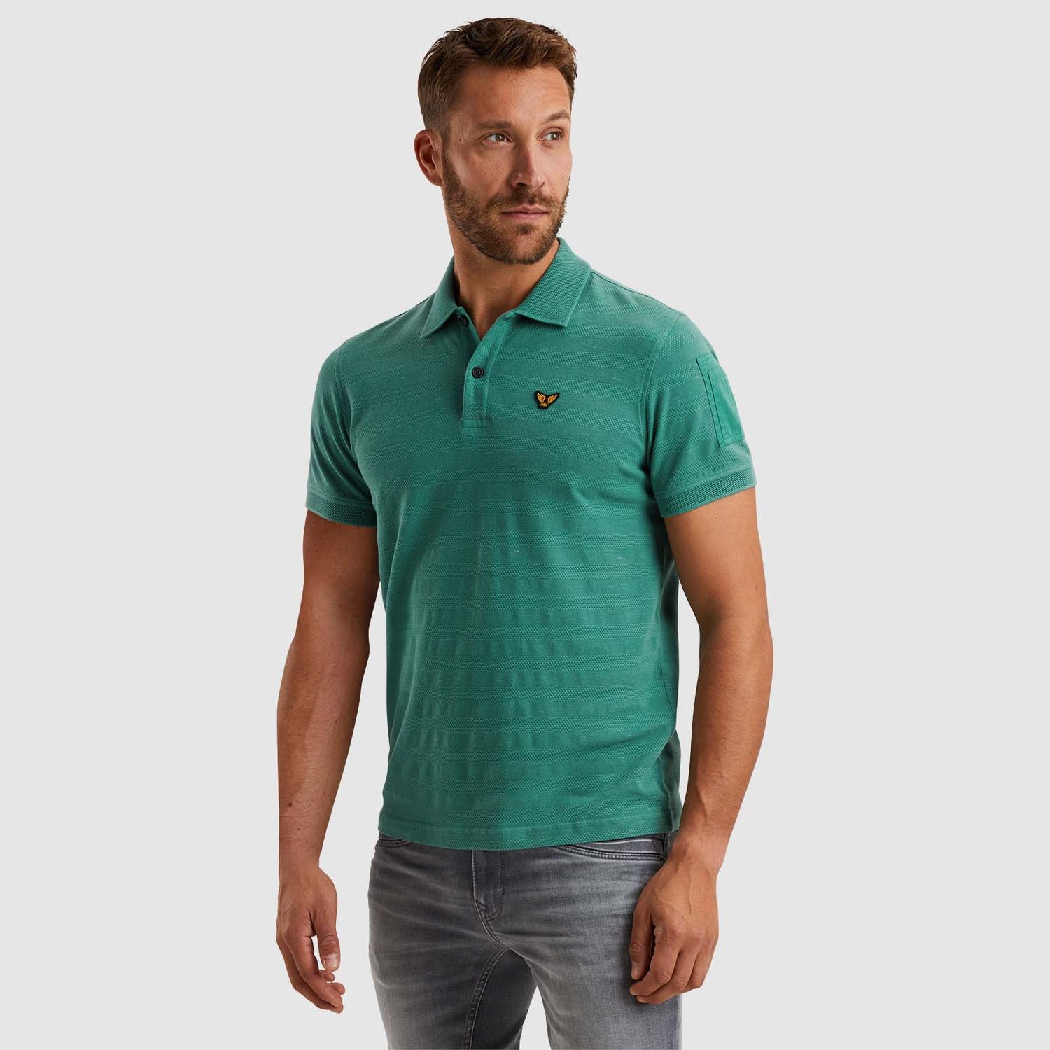 PME Legend | Polo met streeppatroon PPSS2503856-6072