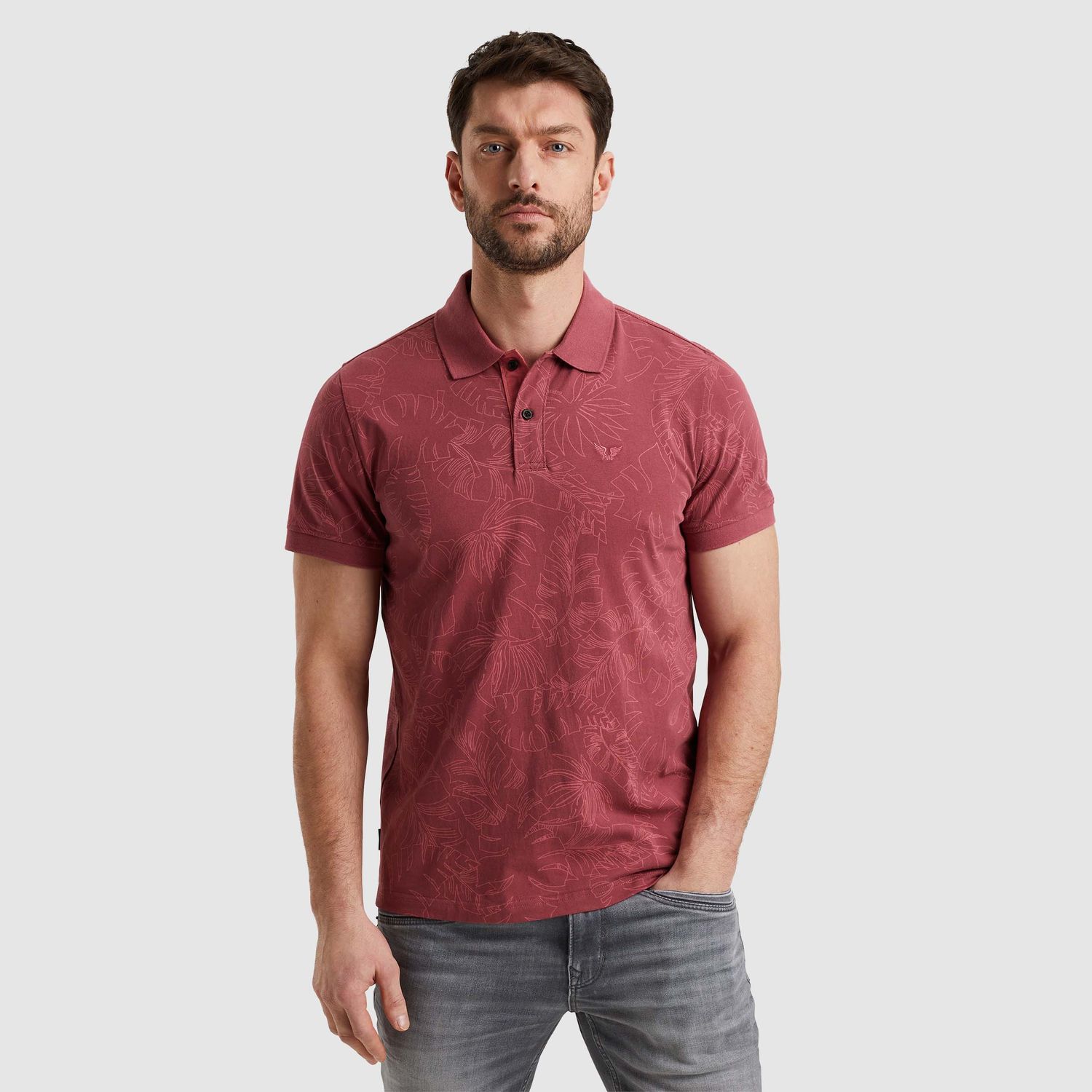 PME Legend | Polo met allover print PPSS2503859-4021