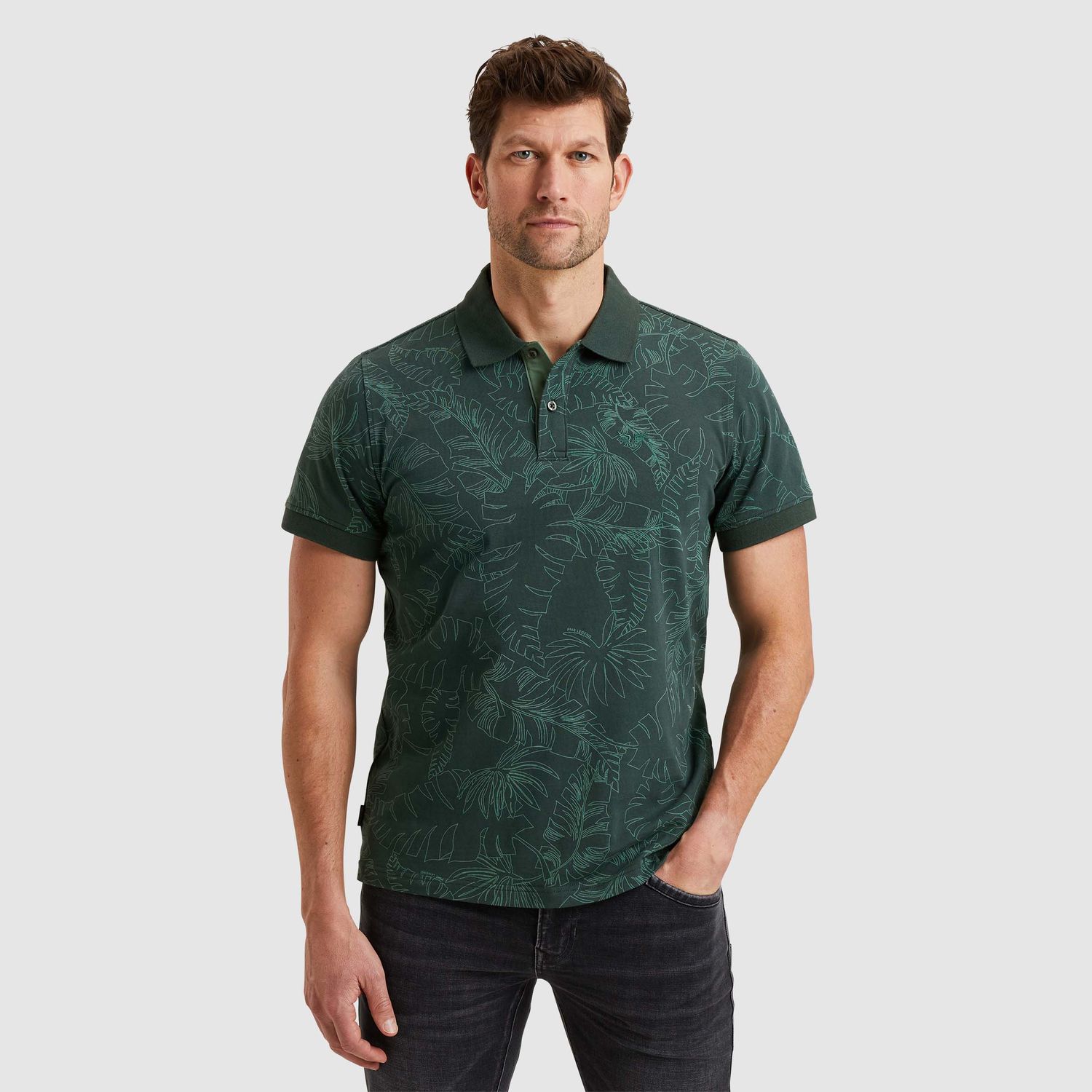 PME Legend | Polo met allover print PPSS2503859-6147