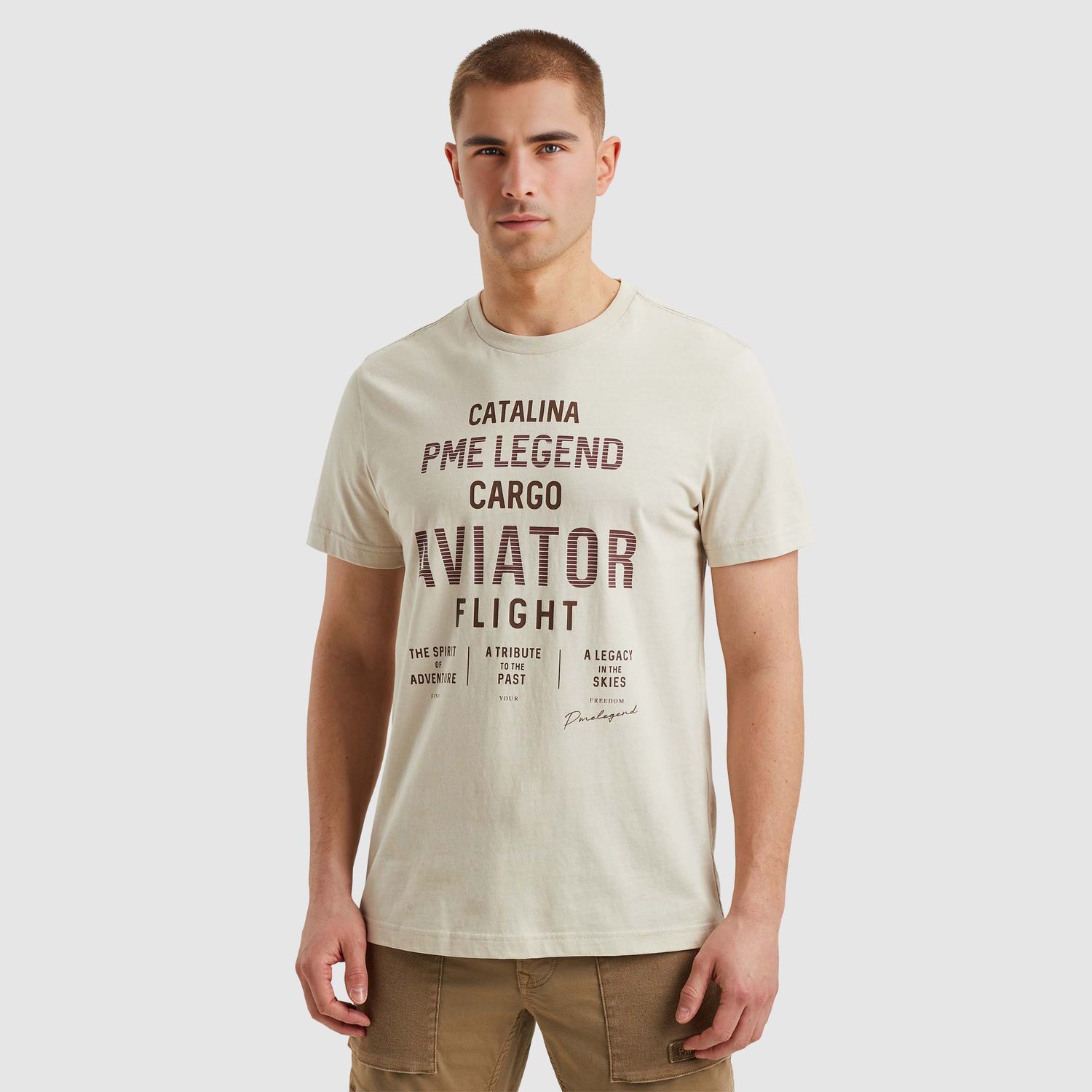 PME Legend | T-shirt met artwork PTSS2503564-7013