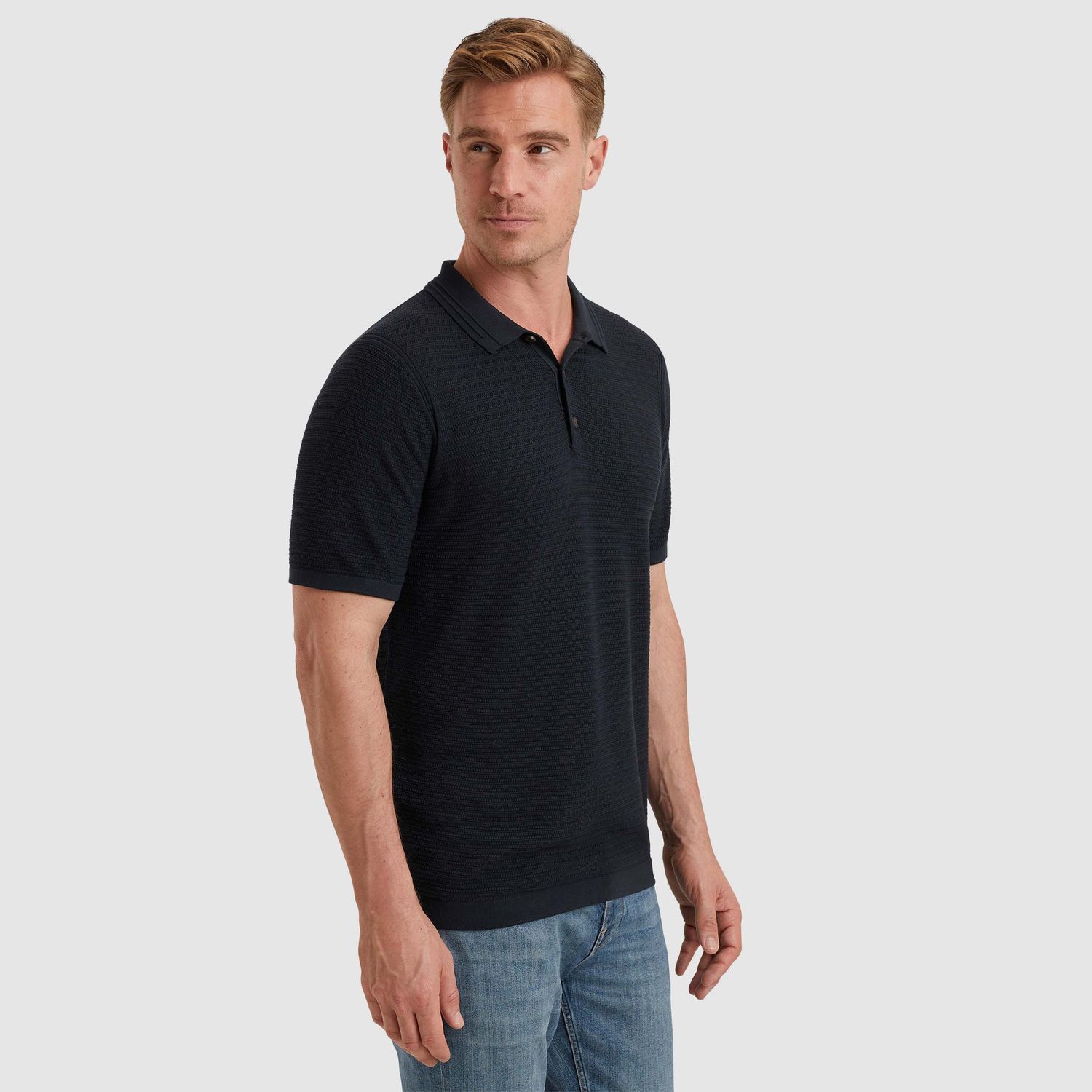 Vanguard | Polo met streepstructuur VPSS2503828-5281