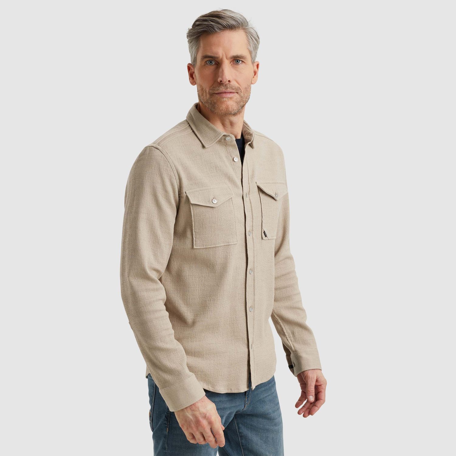 Vanguard | Shirt jacket met structuur VSI2502210-7184