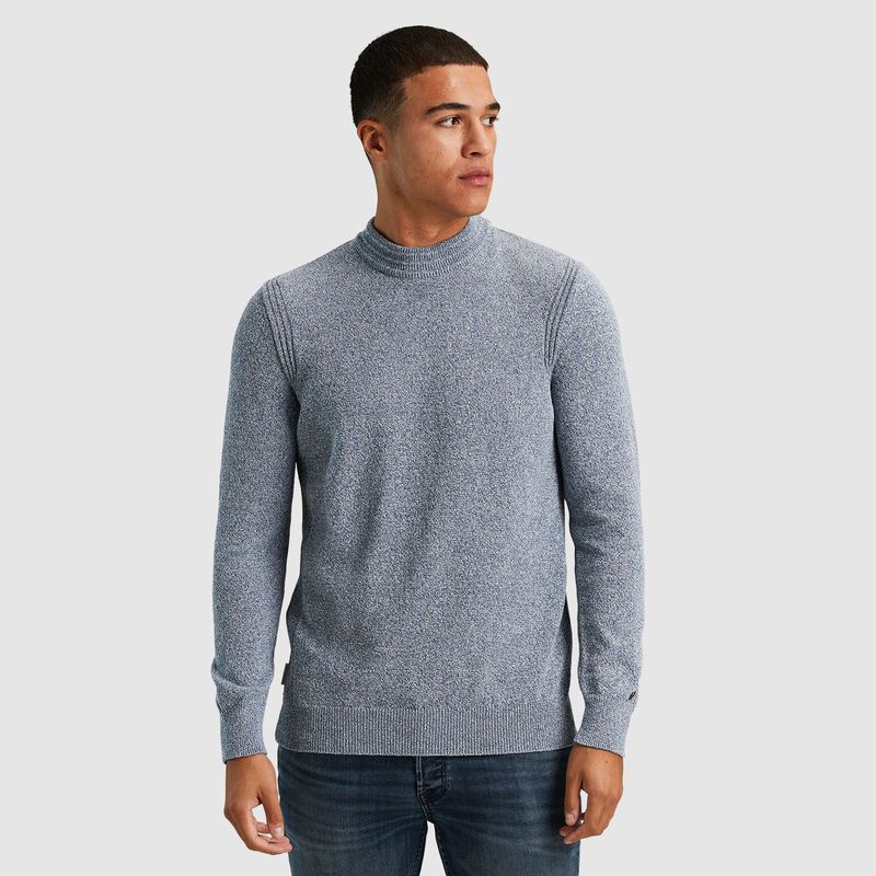 Cast Iron | Mock neck regular fit cotton mix CKW2411359-5413