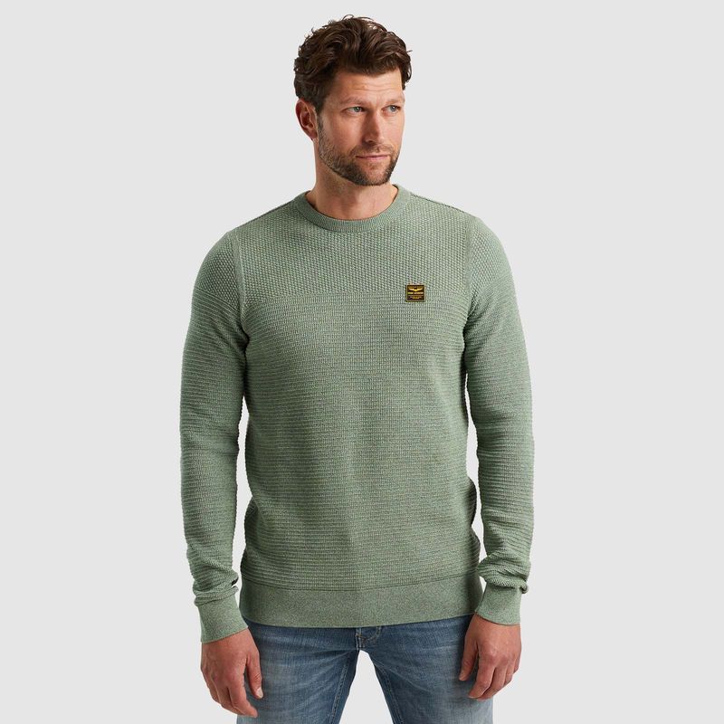 PME Legend | Crewneck collar cotton mouline PKW2411300-6258