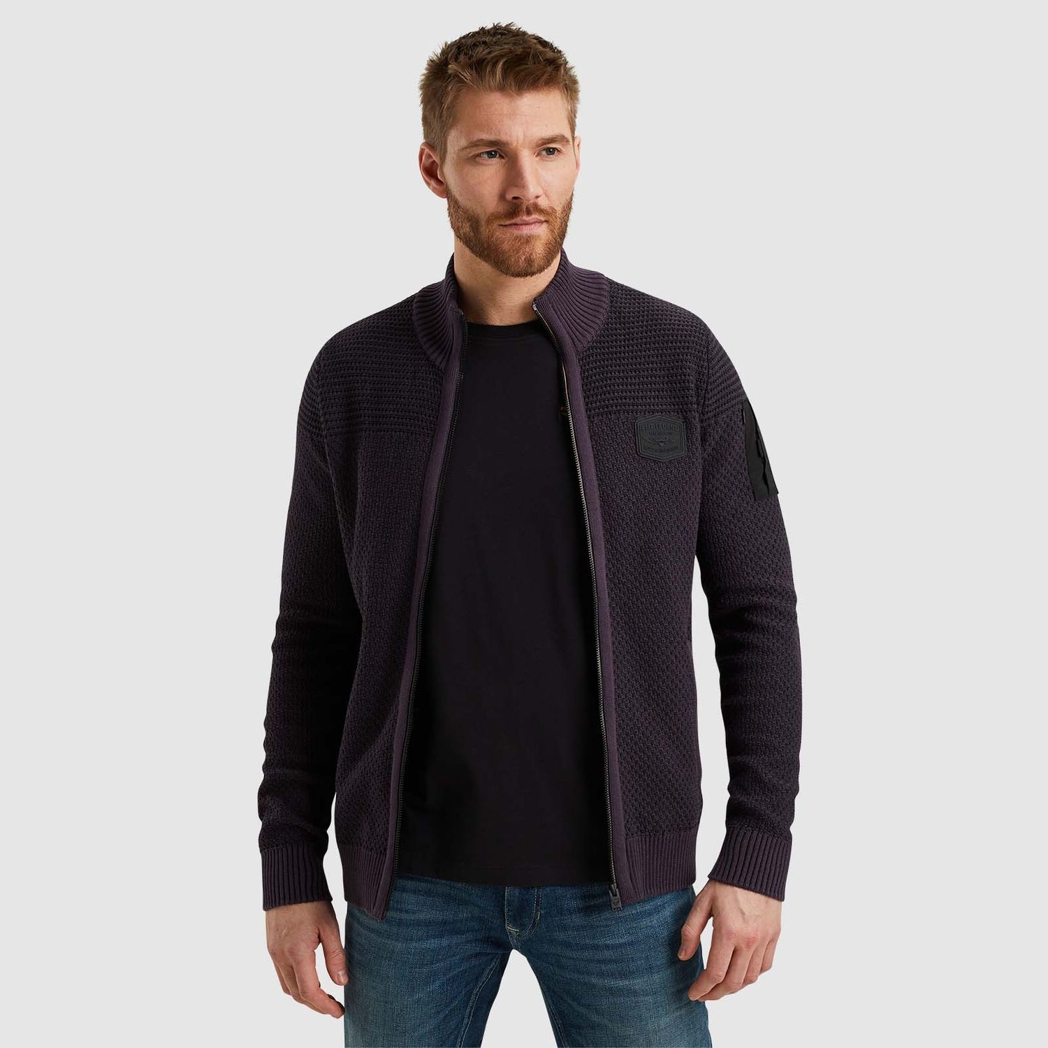 PME Legend | Zip jacket cotton structure PKC2409356-4343