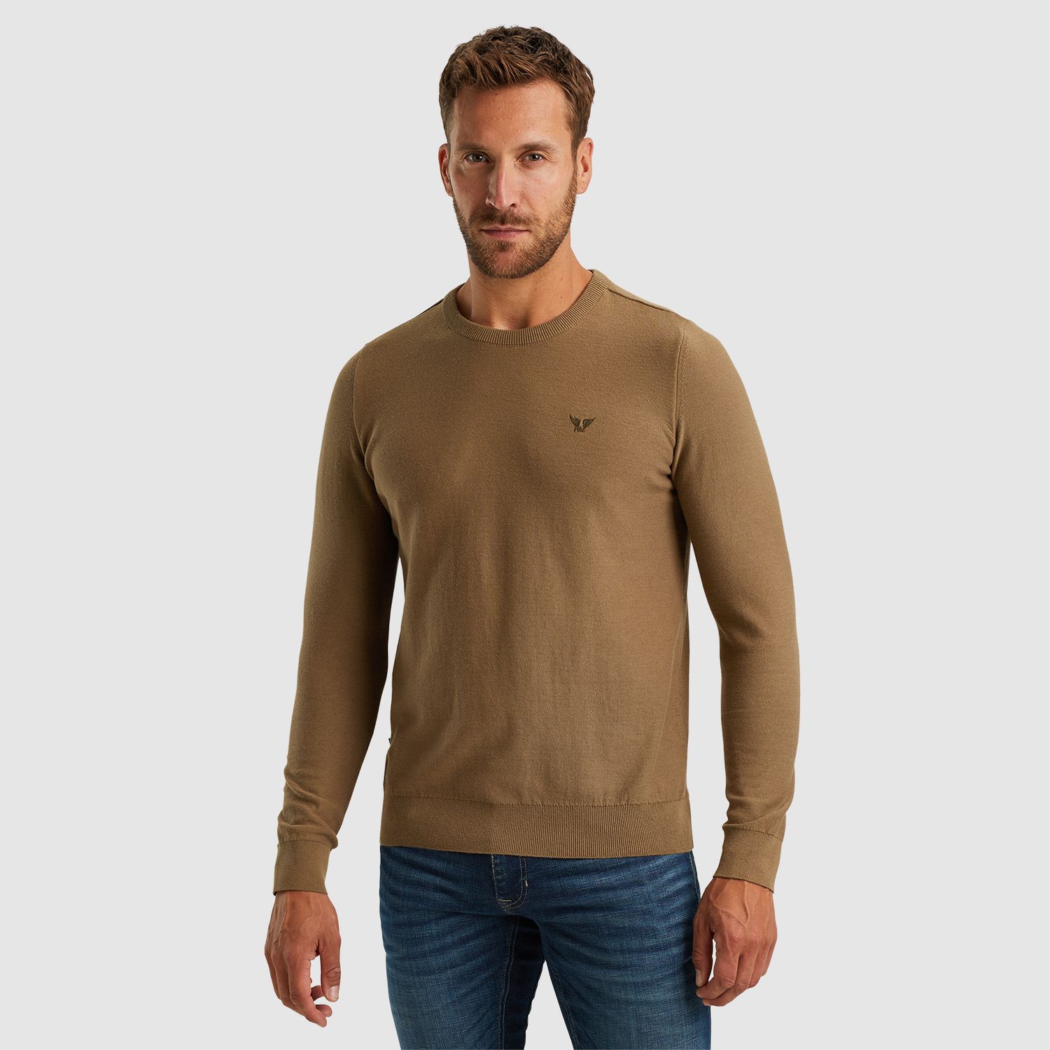 PME Legend | R-neck cotton knit PKW2400032-8069