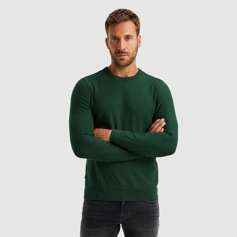 PME Legend | R-neck cotton knit PKW2400032-6143