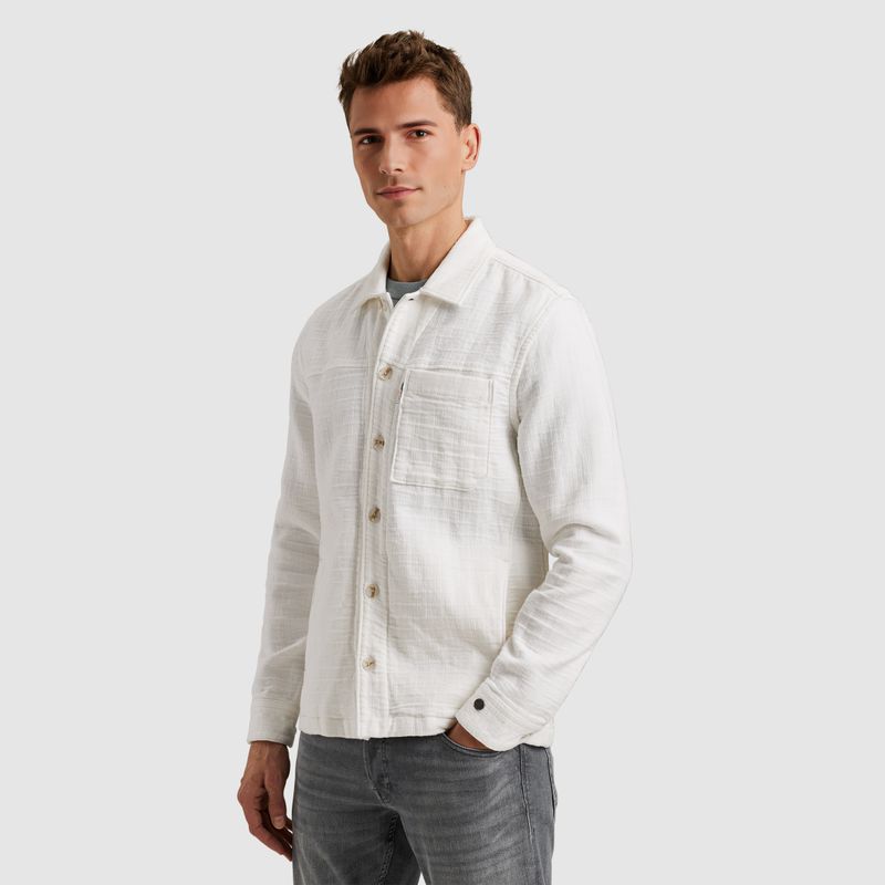 Cast Iron | Shirt jacket met structuur CSI2504263-7002