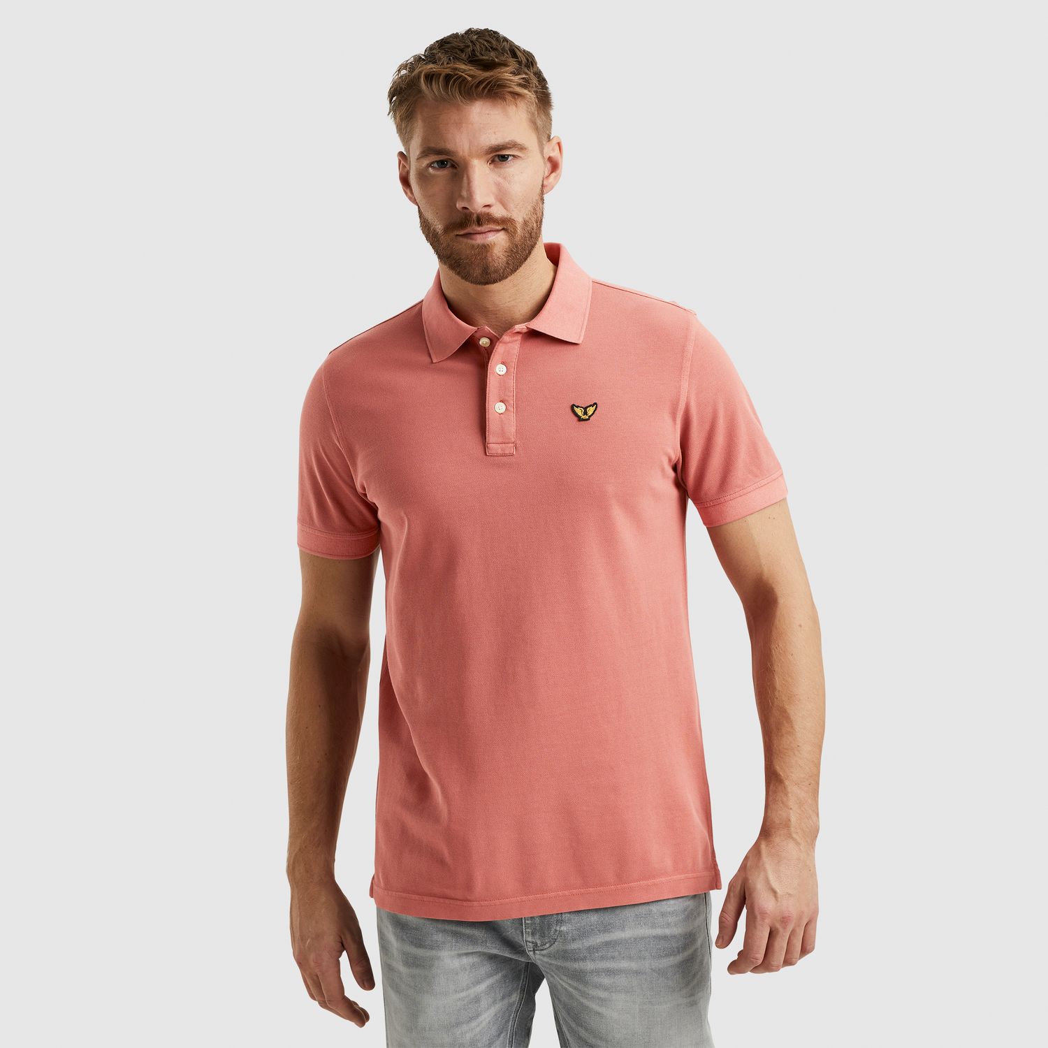 PME Legend | Polo met garment-dye wassing PPSS2504850-3067