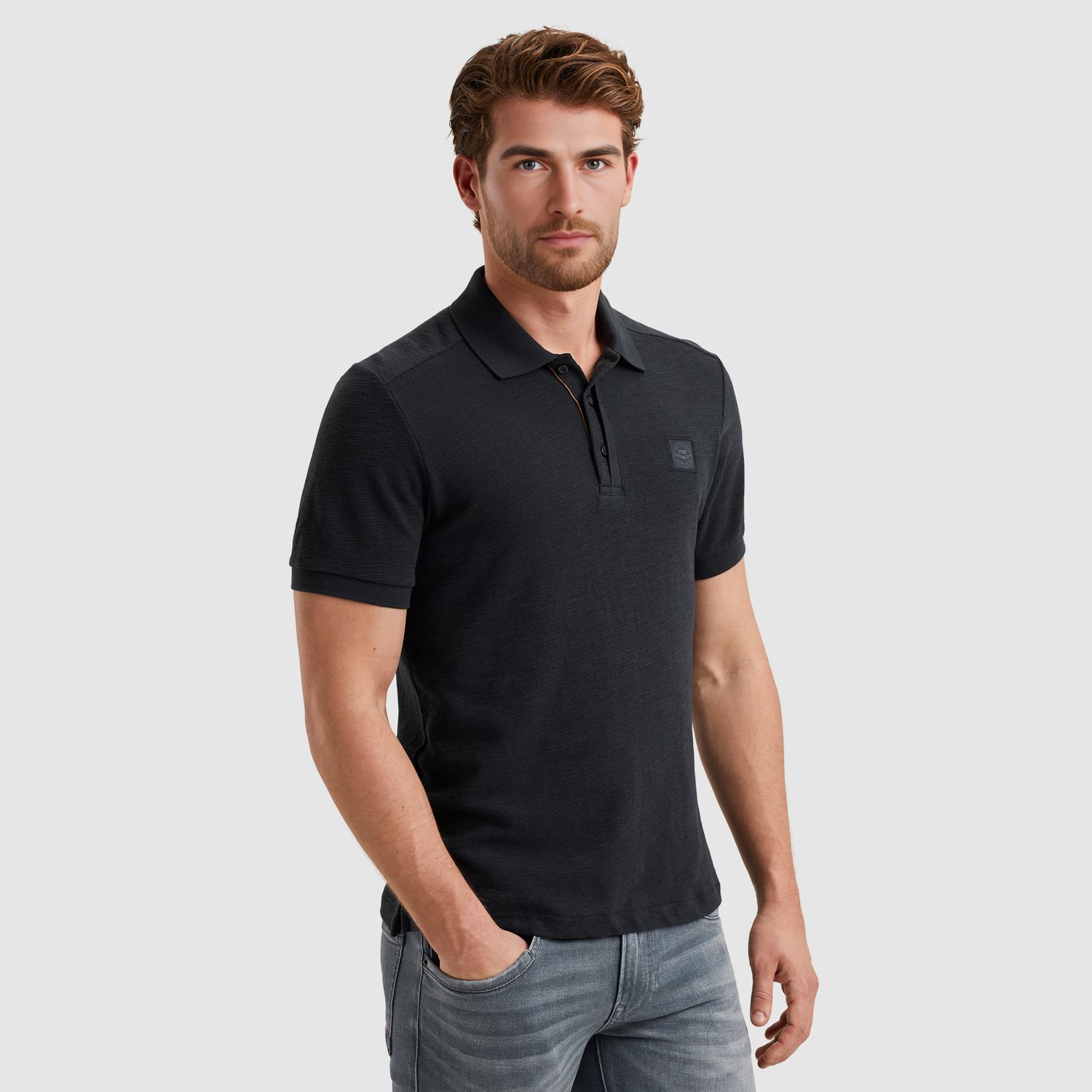 PME Legend | Polo met structuur PPSS2504865-5281