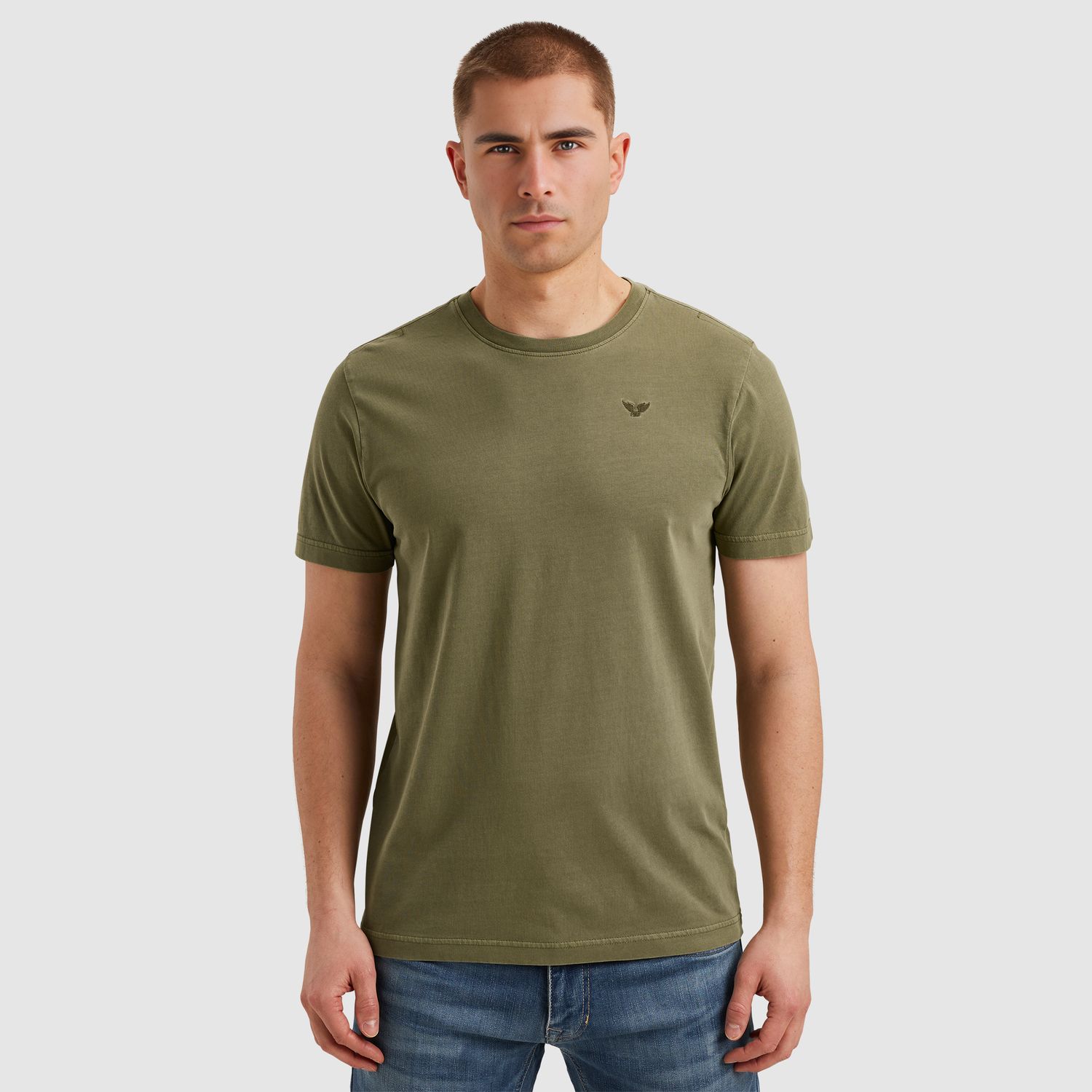 PME Legend | T-shirt met garment-dye wassing PTSS2504581-6149