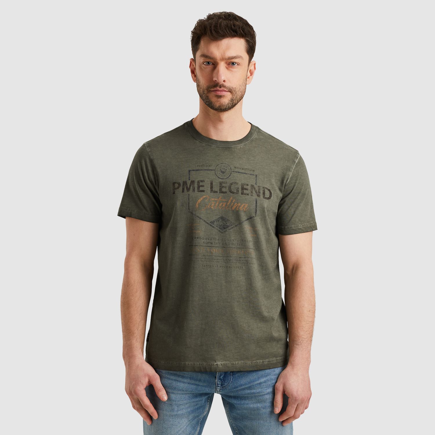 PME Legend | T-shirt met artwork PTSS2504593-6149