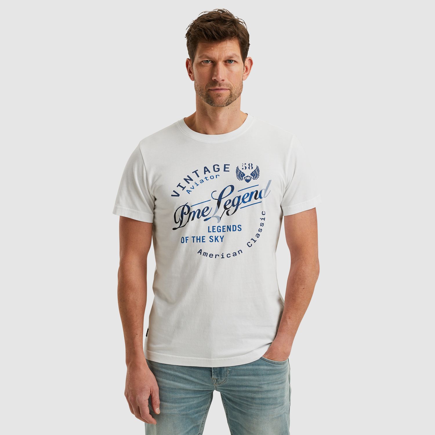 PME Legend | T-shirt met artwork PTSS2504596-7003