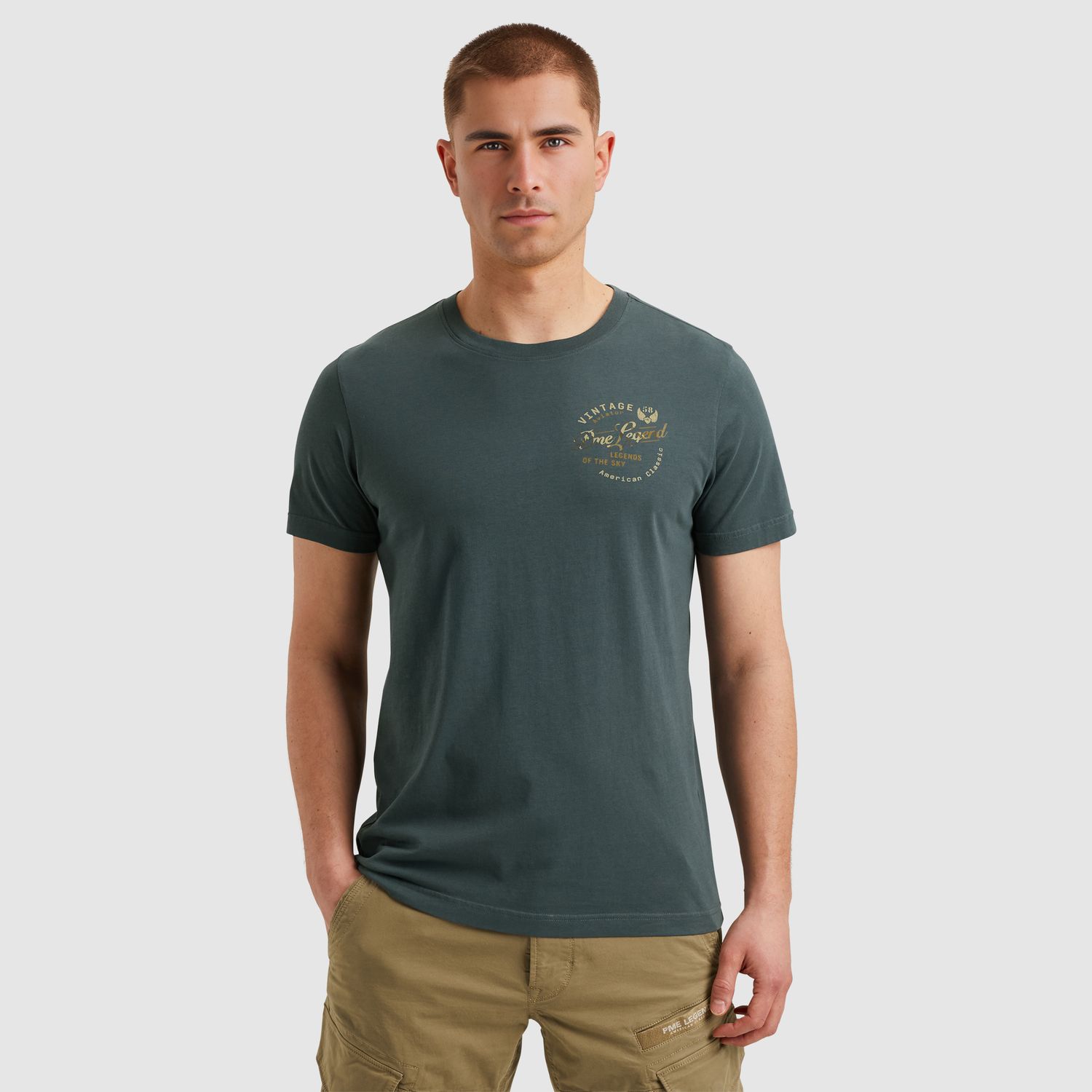 PME Legend | T-shirt met artwork PTSS2504596-9076