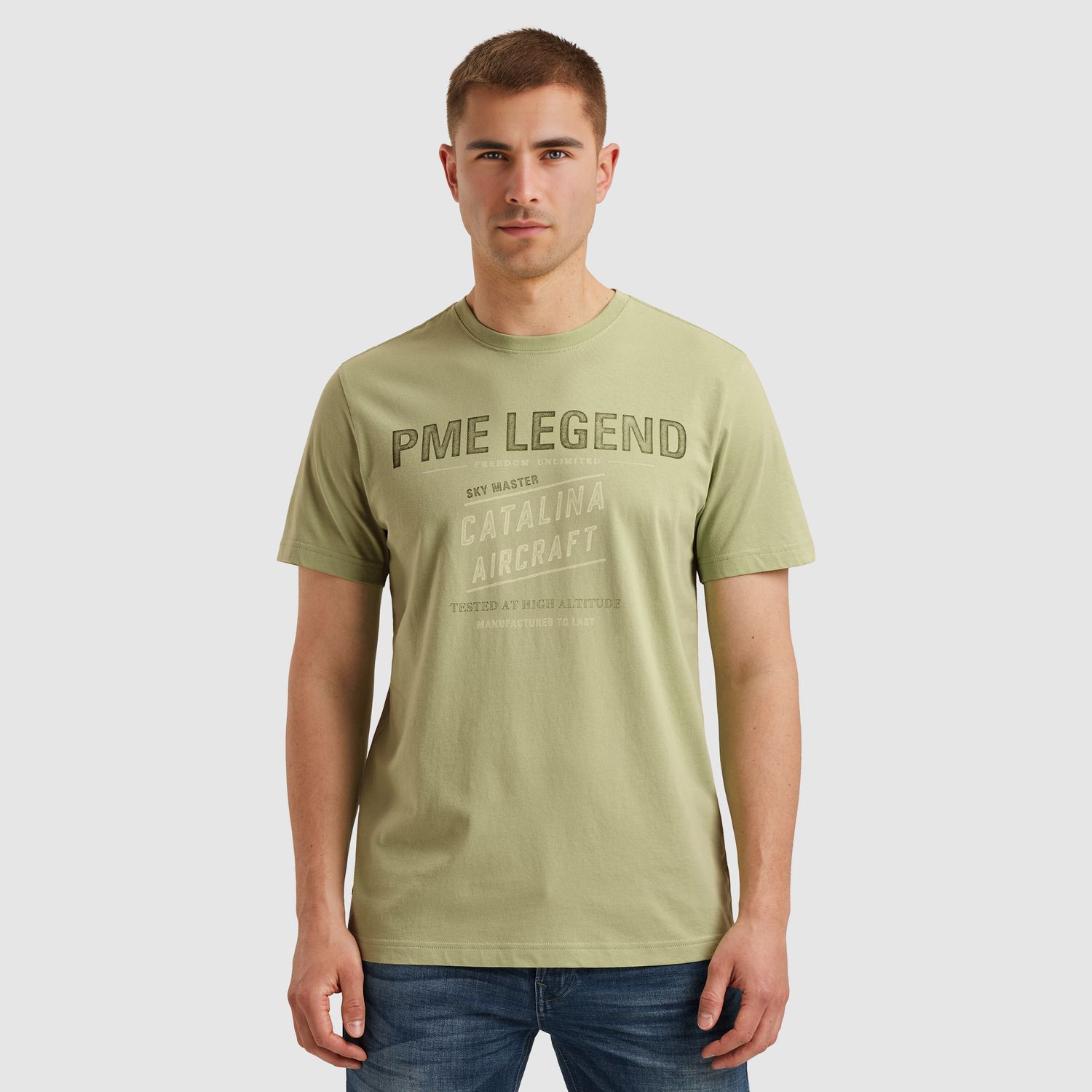 PME Legend | T-shirt met artwork PTSS2504582-6386