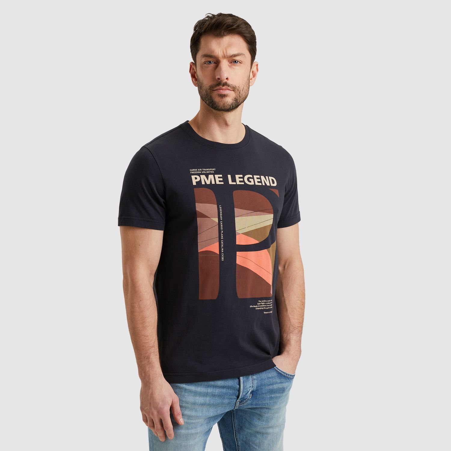 PME Legend | T-shirt van jersey PTSS2504583-5281